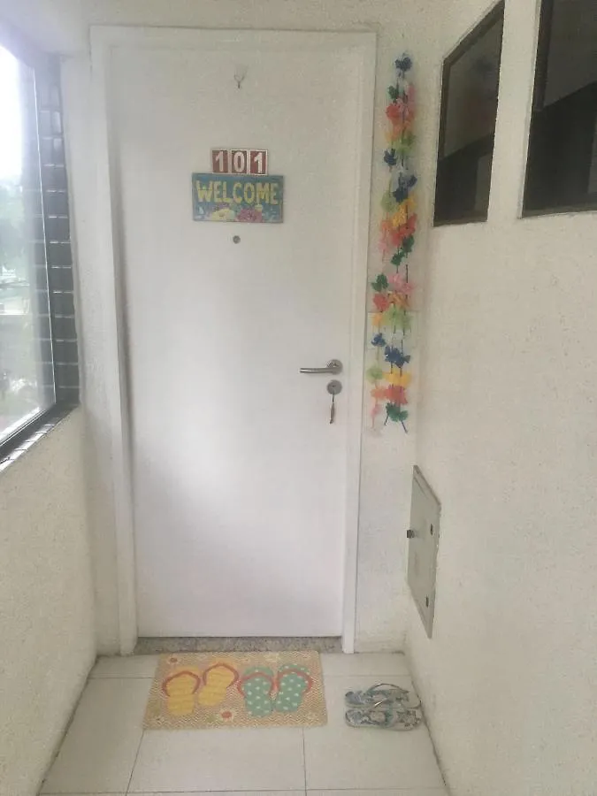 Апартаменты Lindo Ap 101 Quadra Do Mar C Garagem Ресифи